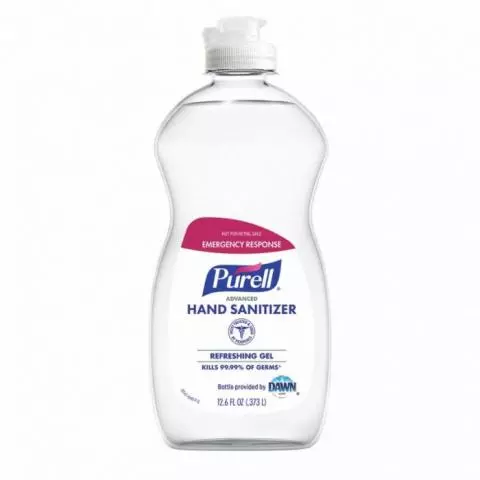 purell advanced antimicrobial gel hand sanitizer