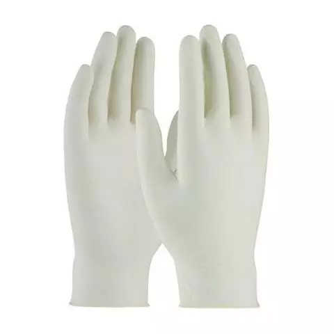 Small Disposable Latex Gloves Powder Free 100 Gloves Per Box
