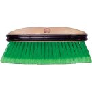 9-1/2" Truck Wash Brush Flagged Green Poly