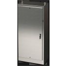 304 Stainless Steel Heavy Duty Free-Standing Single Door Disconnect Enclosure With Handle & 3-Point Mechanism NEMA 3R,4,4X,12,13&IP66 Sub-Panel Included,90x40x24