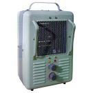 Portable Heater "Milk-House" Style Fan Forced 120V 12.5AMP (1300W & 1500W) 5,120 BTU