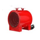 Construction Site/Utility Fan Forced Portable Heater, 4000/3000W, 16.7/14.4 Amp,red