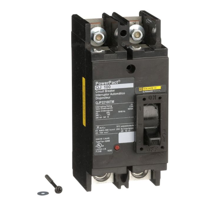 PowerPact Q - molded case circuit breaker - 2-pole - 100 kA - 240 V - 125 A