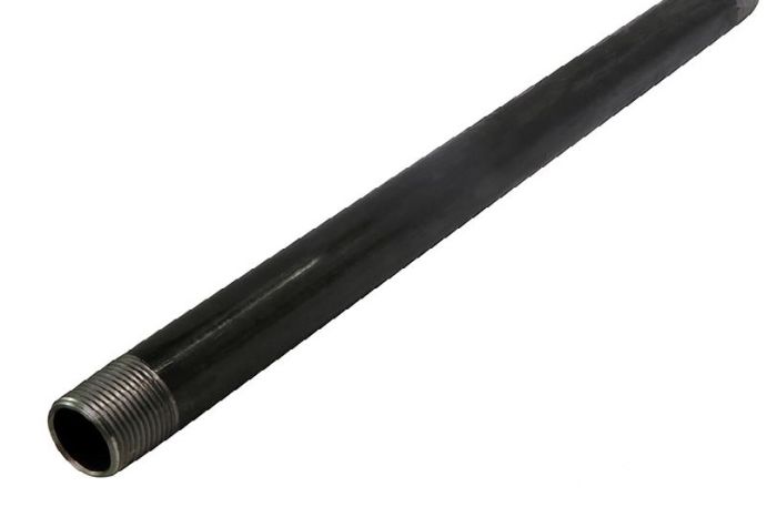 1/2 in. X 42 in. Black Pipe 4 Pack