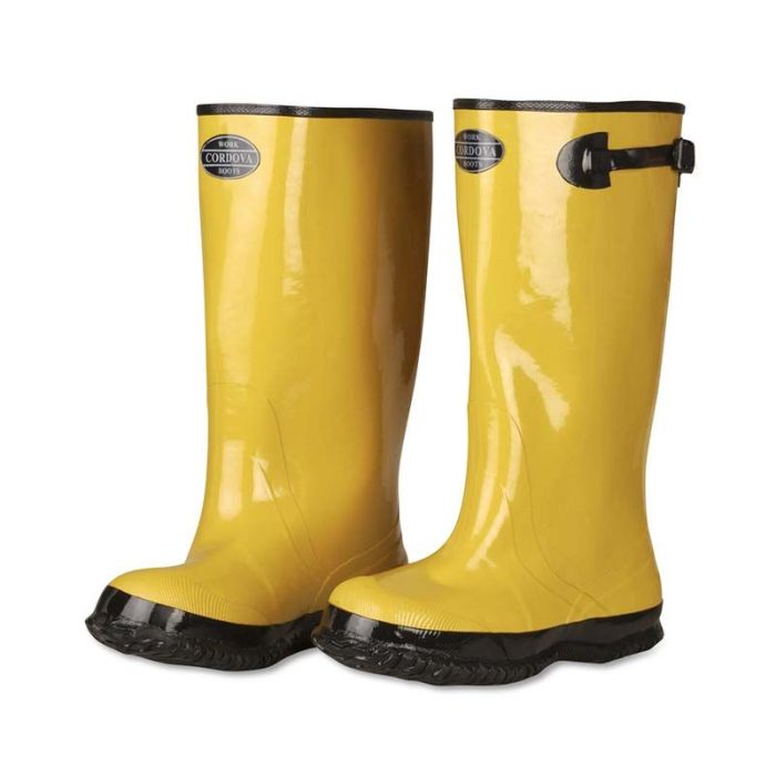 Size 17 top rubber boots