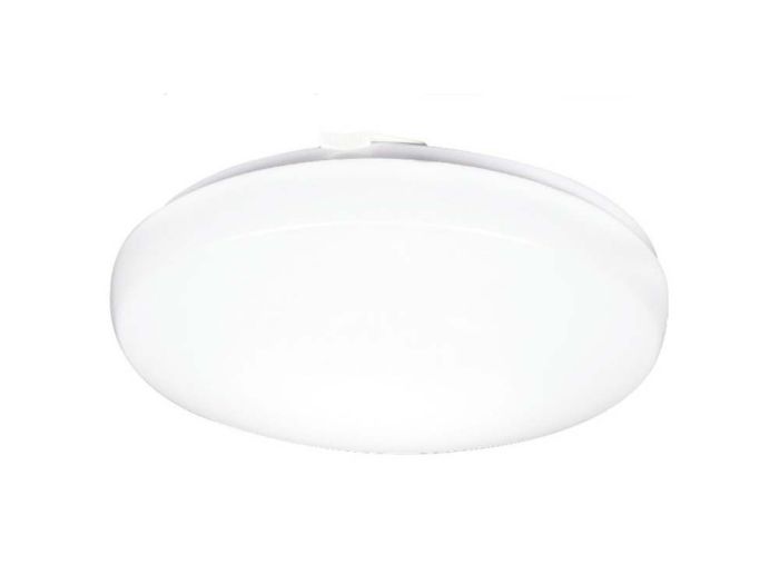 14 Inch LED Low Profile Ceiling Puff Light, 1600 Lumens, 4000K, White ...