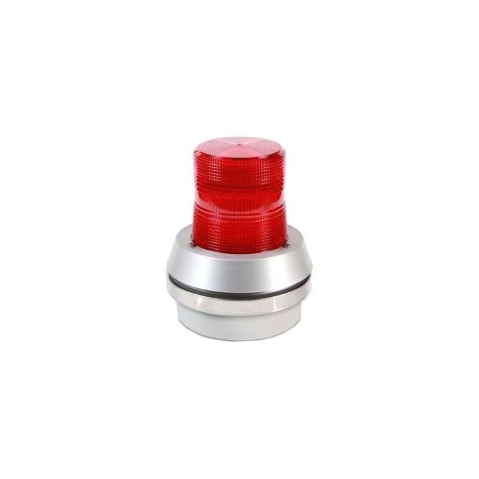 Edwards Signaling 51R-N5-40W 120VAC Red Incandescent Flashing Beacon and  Horn