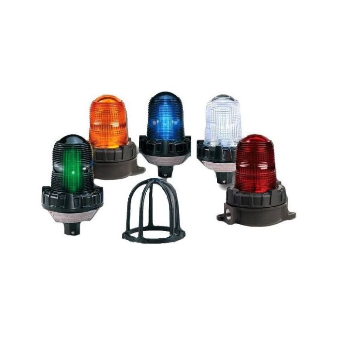 Federal Signal 191XL-120-240B 120/240VAC Blue LED Hazardous Location  Warning Light
