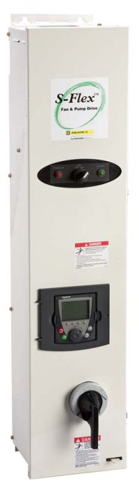 SFlex212 Enclosed Drive 75HP 480V Line Contactor,LCD Keypad