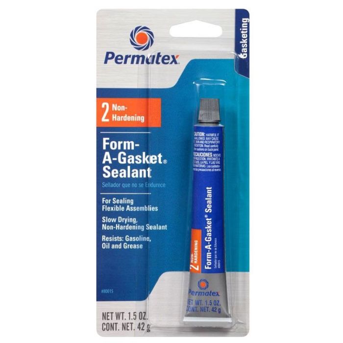 Permatex 230-80011 11 Oz Tube Permatex Form-A-Gasket Sealant Non-Hardening  - ME Campbell Co