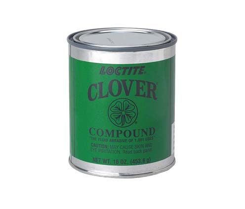 Clover Silicon Carbide Grease 1 Pound Can, Liquid/Paste, Gray, 120 Grit,  Grade E