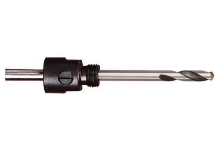 Starrett Arbor, with Extnesion Lens HSS Drill Hole Saw, ARBHS-A4E-01