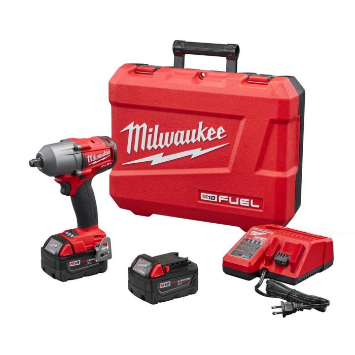 2861-20 Details about   MILWAUKEE M18 FUEL PLASTIC CASE FOR 2861-22 IMPACT WRENCH CASE ONLY 