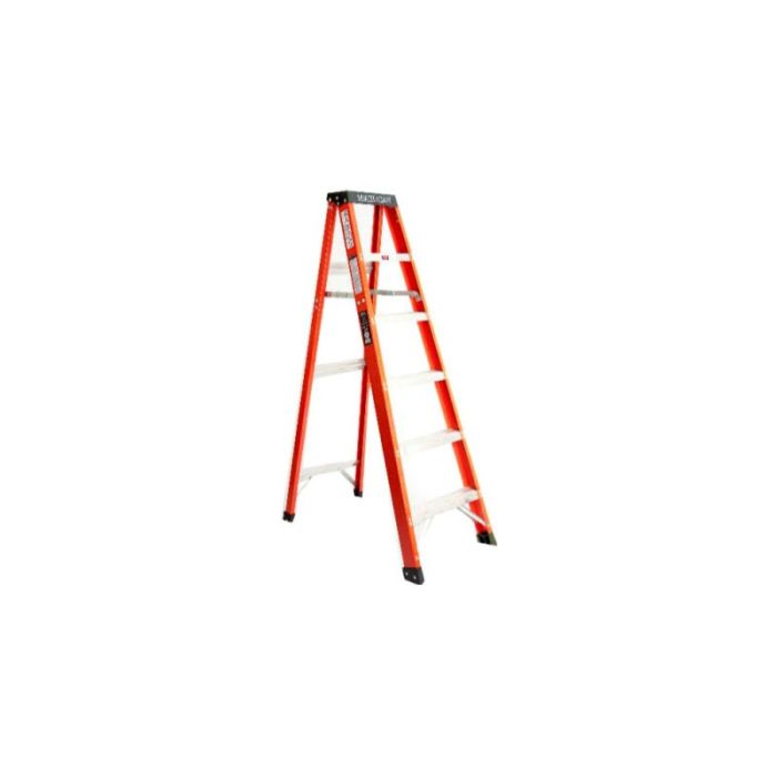 Michigan Ladder 371706 6 FT 300 Lb Fiberglass Double Entry Step Ladder