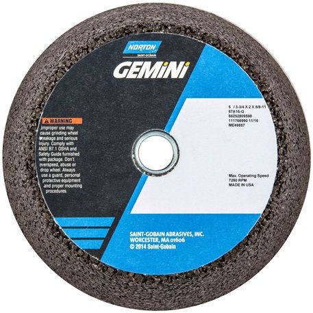 Shars Tool CBN Flaring Cup Wheel - 5" X 1-3/4" X 1-1/4", 150 Grit, Max 4500 RPM