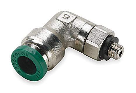 Parker 169PLP-5/32-0 Prestolok PLP Male Elbow Swivel 5/32 (4mm