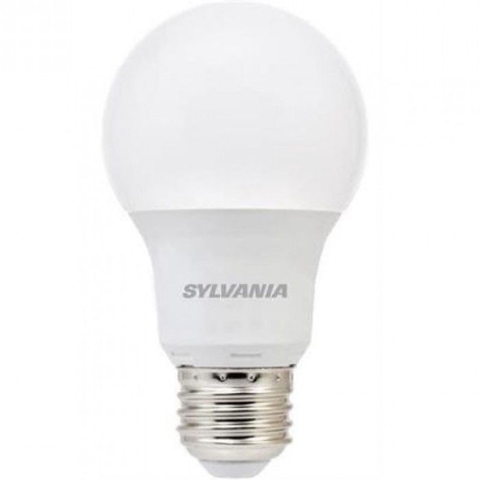 Sylvania LED9A19DIMO827UB LED Light Bulb, Omni-Directional, 800 Replaces Incandescent, 9 Watts, 2700K(Warm White), 120 Volt, Dimmable, 15,000 Average Life A19 Shape, Medium Base, CRI, 74687