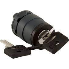 Key 520e Head For Key Selector Switch, Harmony XB5, Black Key, 22mm, 2 Positions ...