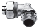 1/2" 90 Degree Steel Liquidtight Sealtite Connector