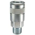 1/2 Inch Quick Connect X 3/8 Inch MNPT 300 PSI Steel Quick Coupler