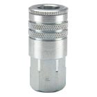 3/8 Inch Quick Connect X 1/2 Inch FNPT 300 PSI Steel Quick Coupler