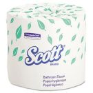 Bath Tissue Standard Roll Scott 2 Ply 550 Sheets Per Roll- White - 80 Rolls Per Case