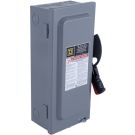 100 Amp 600 Volt 3 Pole Fusible NEMA 1 Safety Switch Disconnect Heavy Duty
