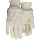 12 Oz Cotton Canvas Work Glove - Size Large - Knit Wrist Cuff - 12PR/PACK