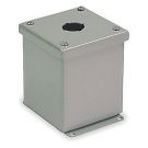 Pushbutton Encl - 1 PB x 22.5mm - Steel/Gray