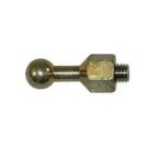 Ball Stud 20 Millimeter 1/2-13 x 1/2 Inch Long Thread - Tin Plated Copper
