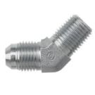 45 Deg Elbow 1/2 JIC - 1/2 Npt Brass
