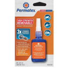 High Strength Removable Threadlocker - Orange - 10ML Bottle - Carded
