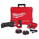 M18 Fuel Sawzall Reciprocating Saw Kit Includes Two M18 Redlithium XC5.0 Extended Capacity Batteries, Charger and Carrying Case