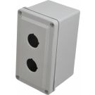 N4X Wallmount Encl - 7x4x4 2 Hole Pbutton - Fiberglass