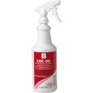 Disinfectant RTU CDC-10 Foamy Clinging Formula - 1 Quart Trigger Spray, 12 Per Case