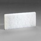 3M Doodlebug 8440 White Scrub Pad 4.6 x 10 Inch (Box 5)