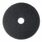Floor Stripping Machine Pad 20 Inch Black For 175-600 Rpm Machines - 5 Pads Per Box - 3M
