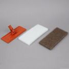 3M Doodlebug 6472 Swivel Pad Holder Kit Contains Swivel Holder, 1 Brown Pad & 1 White Pad