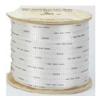 Polyester Measure/Pulling Tape 1/2 Inch X 3,000 Feet - Tensile Strength: 1250.00 Pounds Average Breaking Strength.