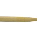 Tapered Tip Squeegee Handle, 7/8 in Dia x 48 in L, Wood Tip, Hardwood Handle