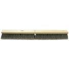 Push Broom, 30 in OAL, 3 in Trim, Medium, Flagged Gray/Black