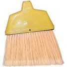 9" X 48" Flagged Plastic Bristle Black Angled Broom