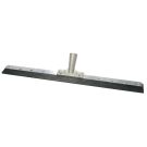 Heavy Duty Floor Squeegee, 24 in L, Straight Rubber Blade