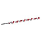 Shockwave Linesman Auger Bit 13/16 Inch X 24 Inch, 7/16 Inch Hex Shank, PTFE Coated Blade