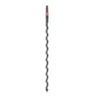 Shockwave Linesman Auger Bit 11/16 Inch X 30 Inch, 7/16 Inch Hex Shank, PTFE Coated Blade