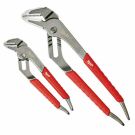 6" & 10" Comfort Grip Straight Jaw Pliers Set
