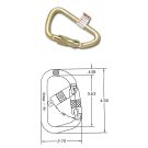 Auto Locking Carabiner 1 Inch Throat Opening