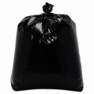 Trash Liner 33 Inch X 39 Inch - Black 1.5 Mil Xh - Low Density 100 Liners Per Case, On A Roll