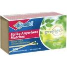 Strike Anywhere Matches Box of 300 Longer and Thicker than Regular Matches