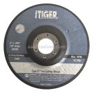 Type 27 Thin Cut-Off Wheel, 5 in Dia x 0.045 in THK, 7/8 in, 46 Grit